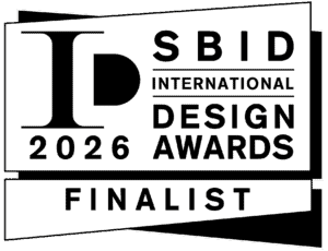 Arti Sen Design finalist badge for 2026 SBID International Design Awards.